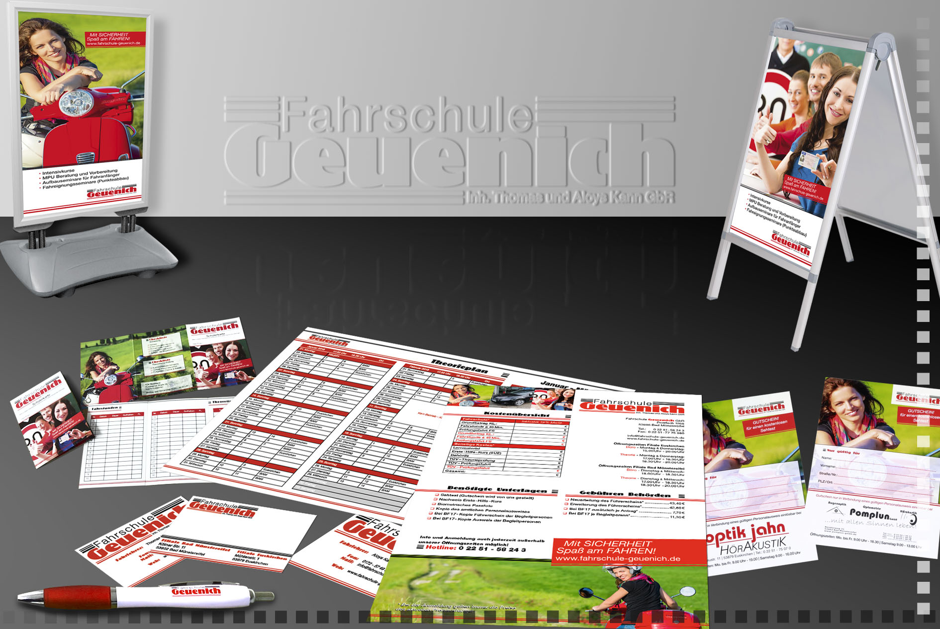 Visitenkarten Drucksachen Corporate Design Euskirchen - Köln - Bonn Bild