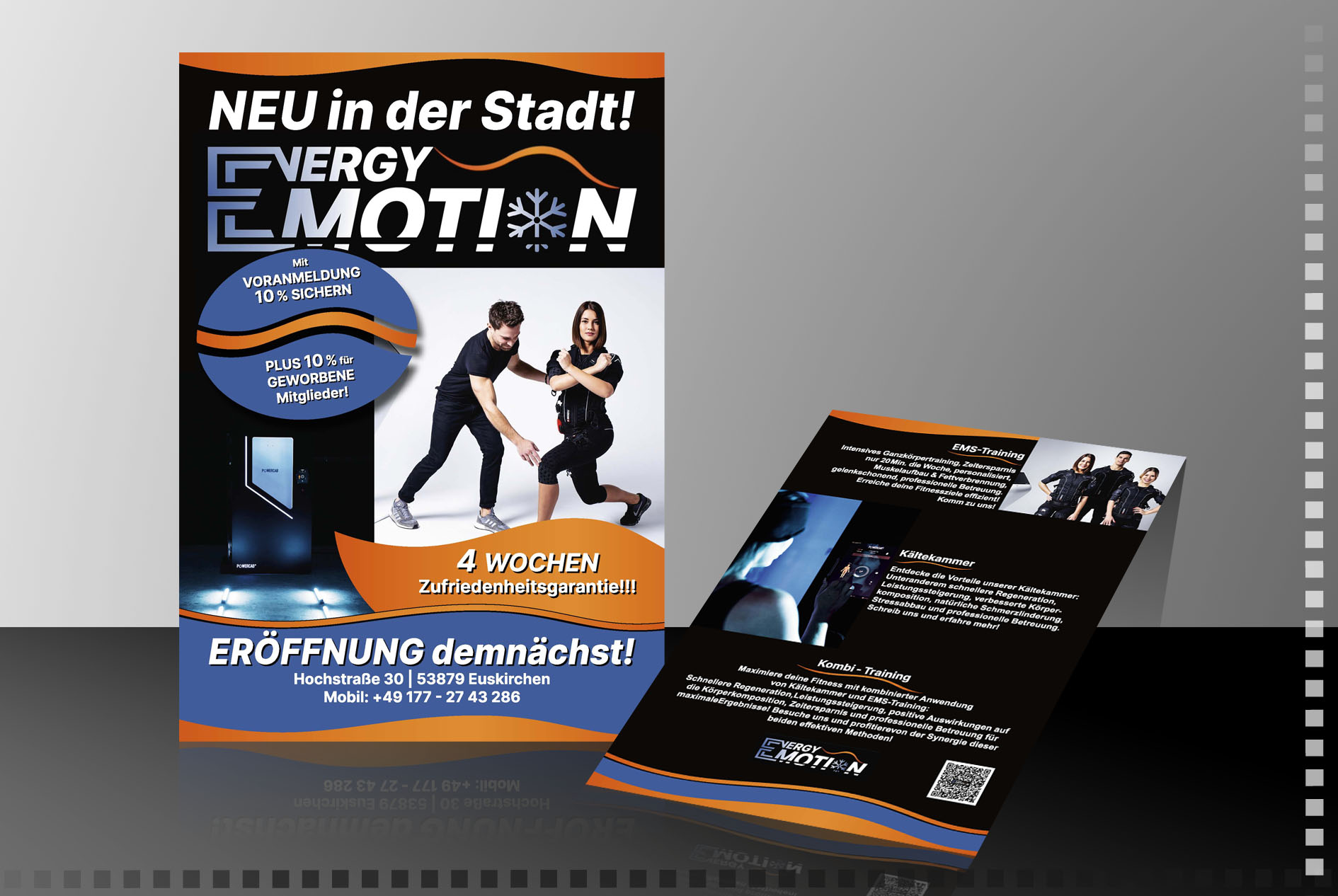 Eröffnungsflyer gestalten Werbeagentur Euskirchen - Köln - Bonn Website-Redesign - Bild