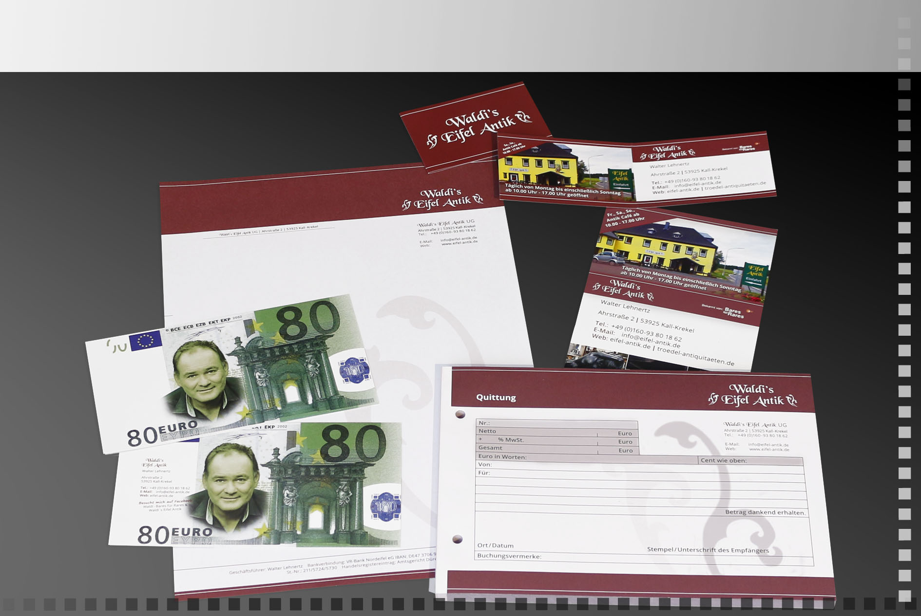 80 Euro Waldi - Walter Lehnertz von Bares für Rares Bild