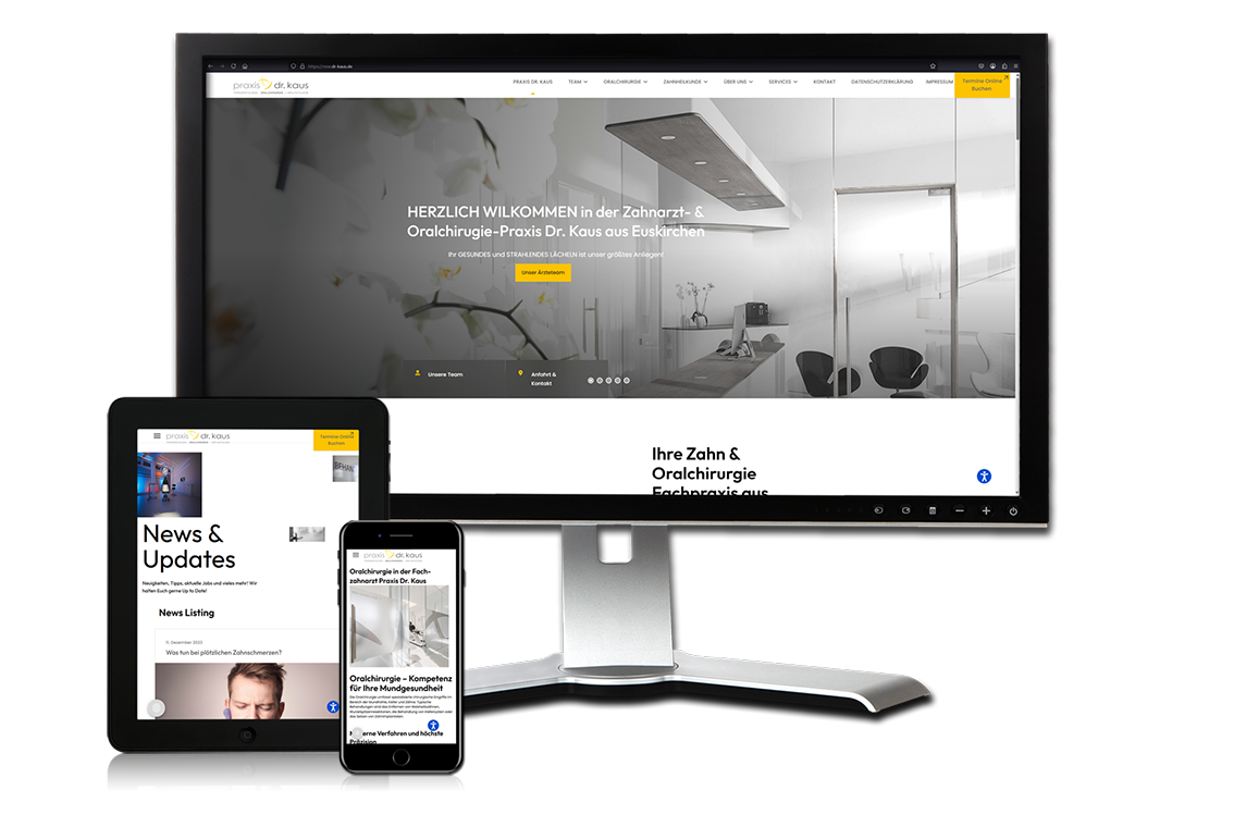 Werbeagentur Euskirchen Webdesign - Beispielbild